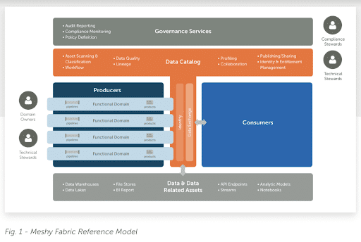 Meshy fabric reference model relating to governance services.